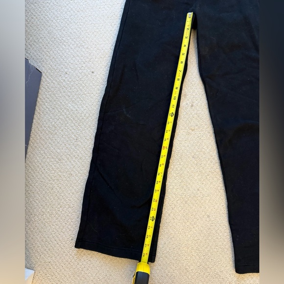 Aritizia TNA Cozy Fleece Boyfriend Wide Sweatpants size 2XS black - Picture 2 of 6